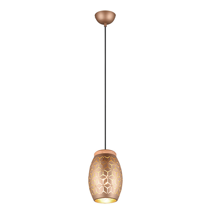 Taupe pendler lampe modern, Delana