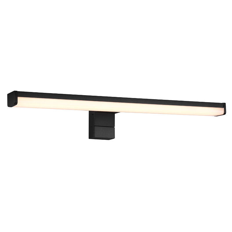 Sort væglampe badeværelse modern, Celal, 7,5W, 3000K LED, IP44