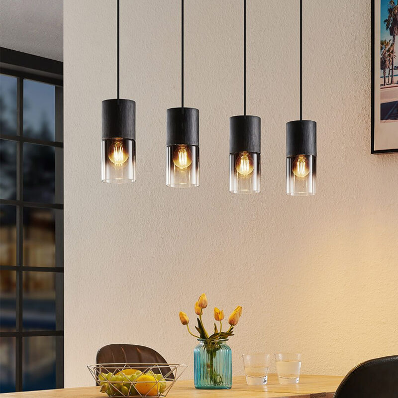 Grå pendler lampe modern, Amadi