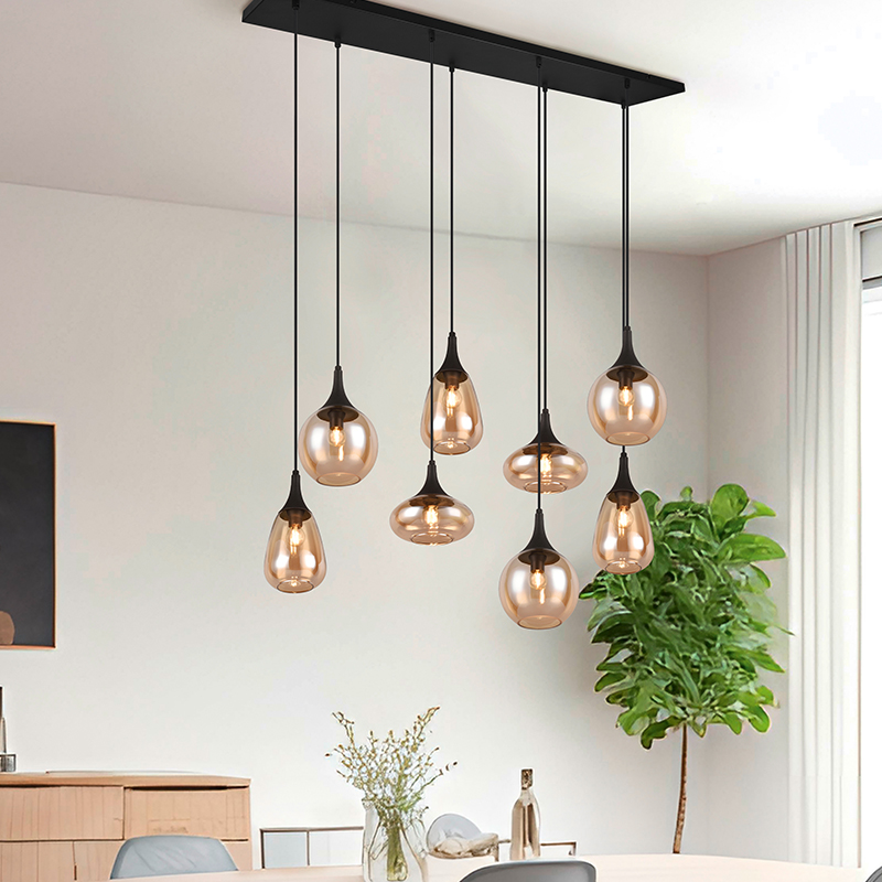 Rav pendler lampe design, Sybren