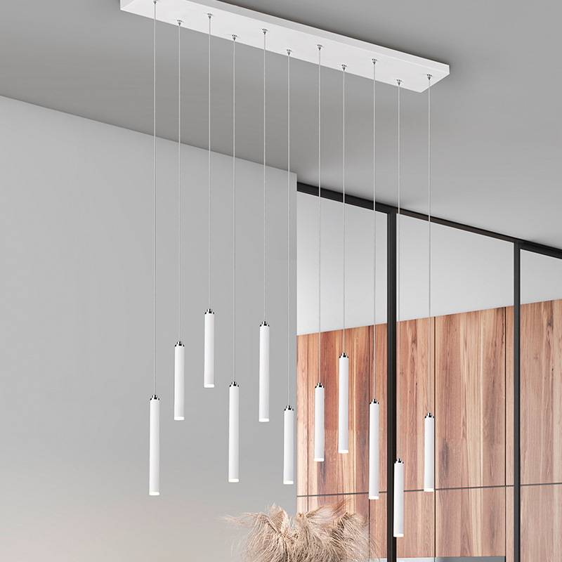 Hvid pendler lampe modern, Jessamy, 2,5W, 3000K LED