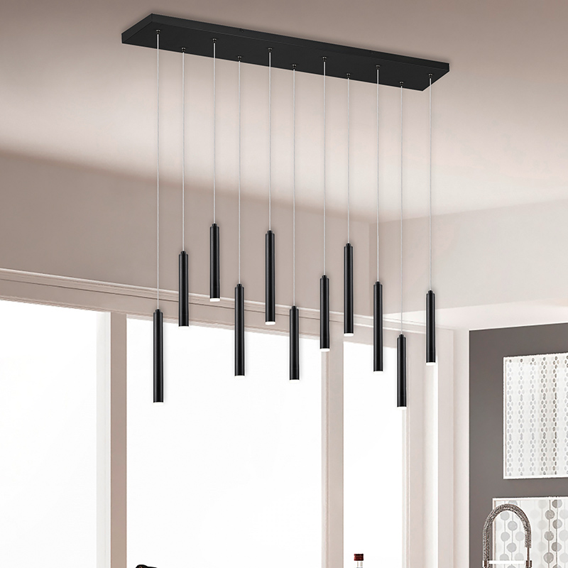 Sort pendler lampe modern, Jessamy, 2,5W, 3000K LED