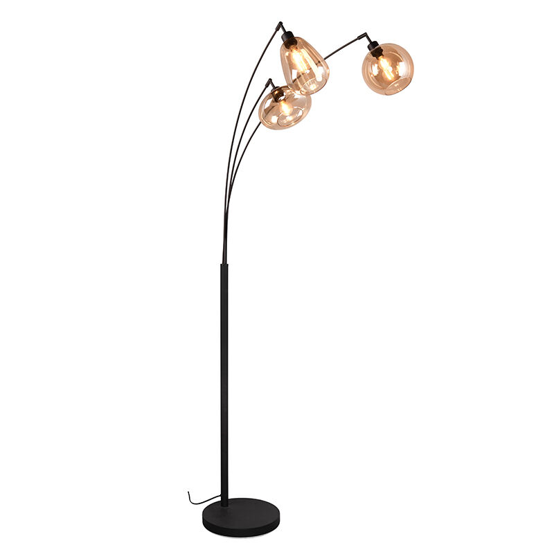 Rav gulv lampe design, Sybren, med brytare