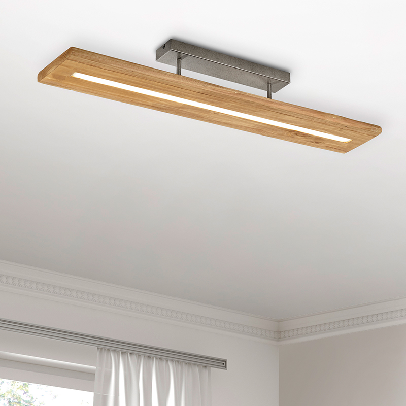 Træ plafond brun, Deka, 27W, 3000K LED