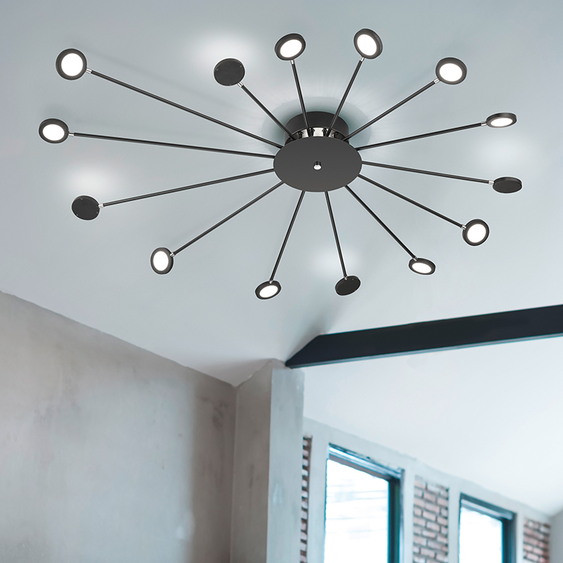 Sort plafond modern, Florian, 2,6W, 3000K LED