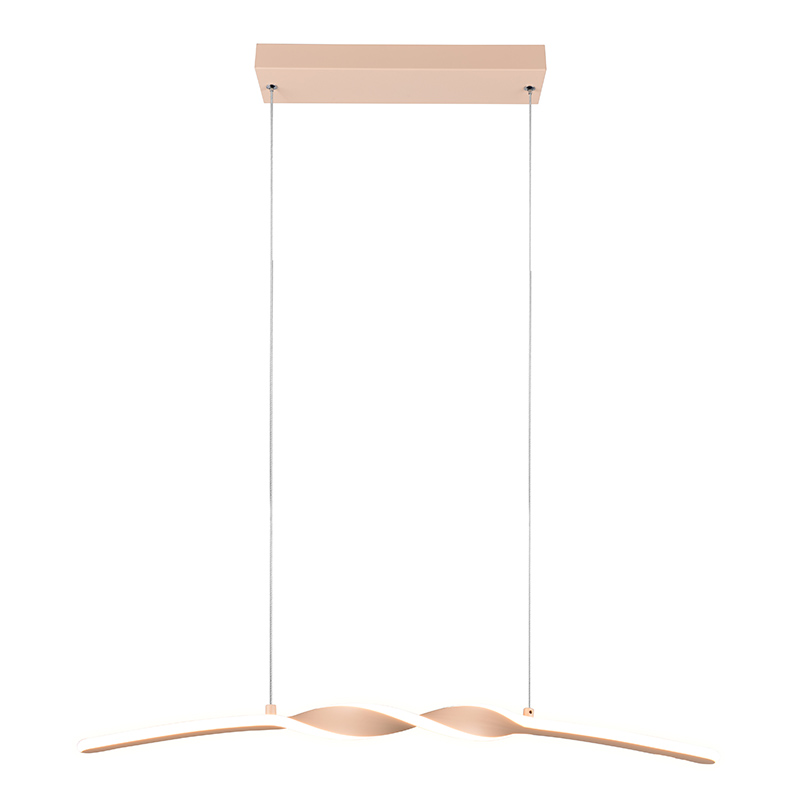 Brun pendler lampe design, Quirinus, 18W, 4000K LED
