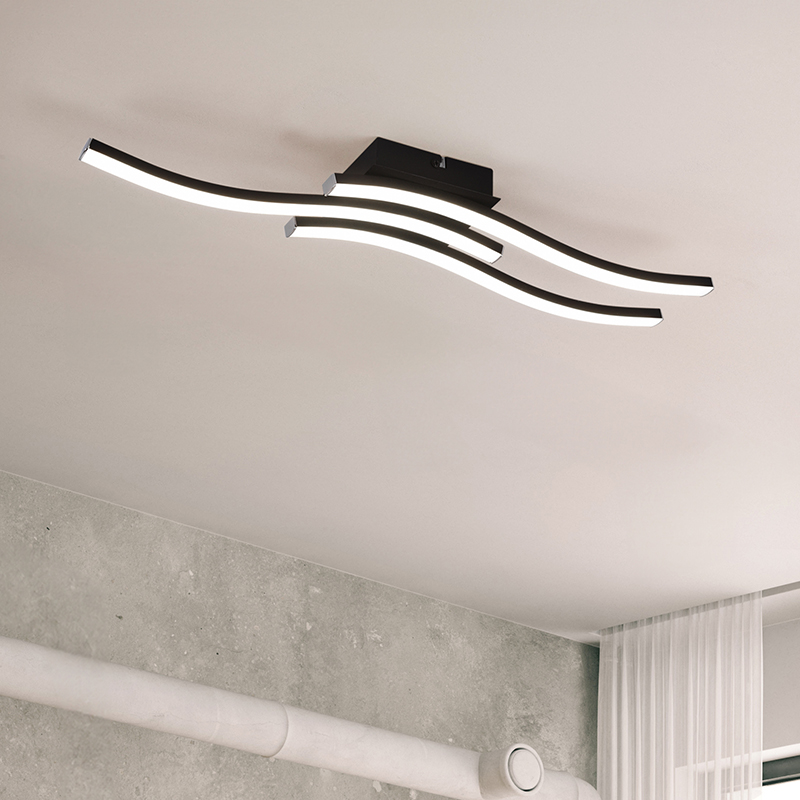Hvid loftlampe modern, Go, 5W, 4000K LED