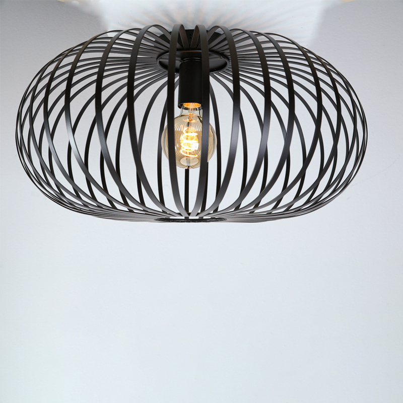 Industri loftlampe sort, Balloon