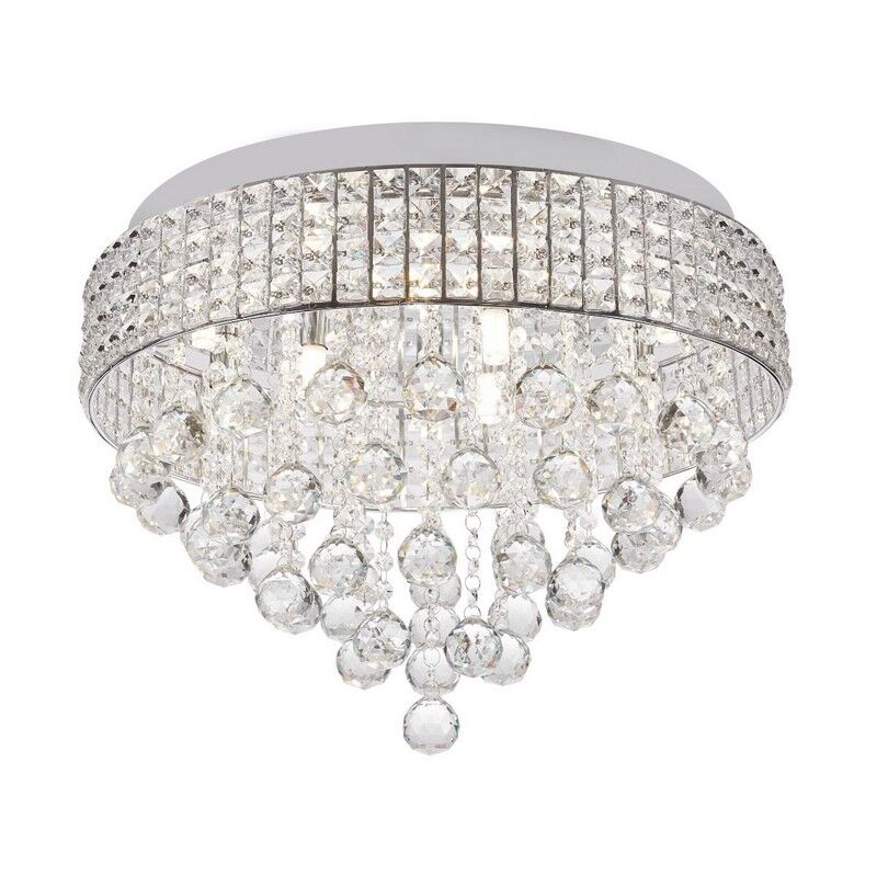 Design plafond krom, Mitzy