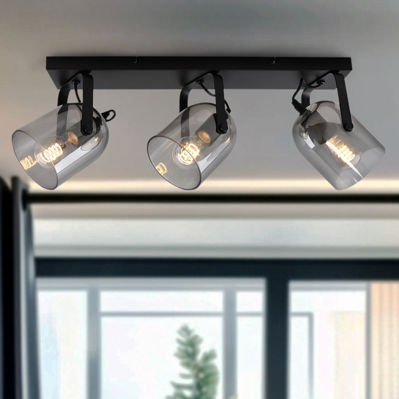 Design loftspot grå, Clyde