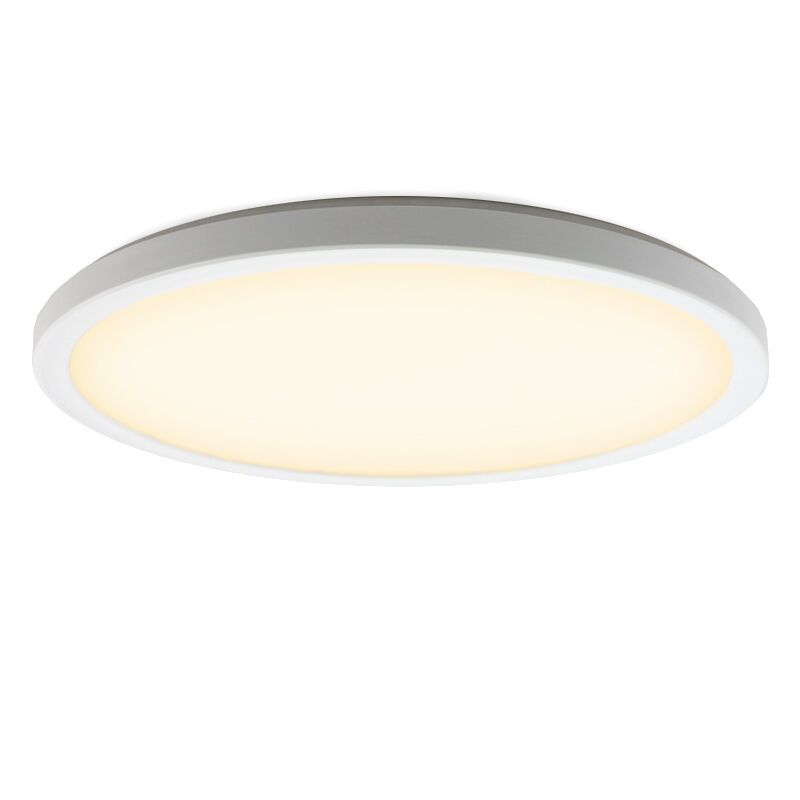 Plast plafond hvid, Shona, 22W, 3000K LED, 3 trins lysdæmper Plast plafond hvid, Shona, 22W, 3000K LED, 3 trins lysdæmper
