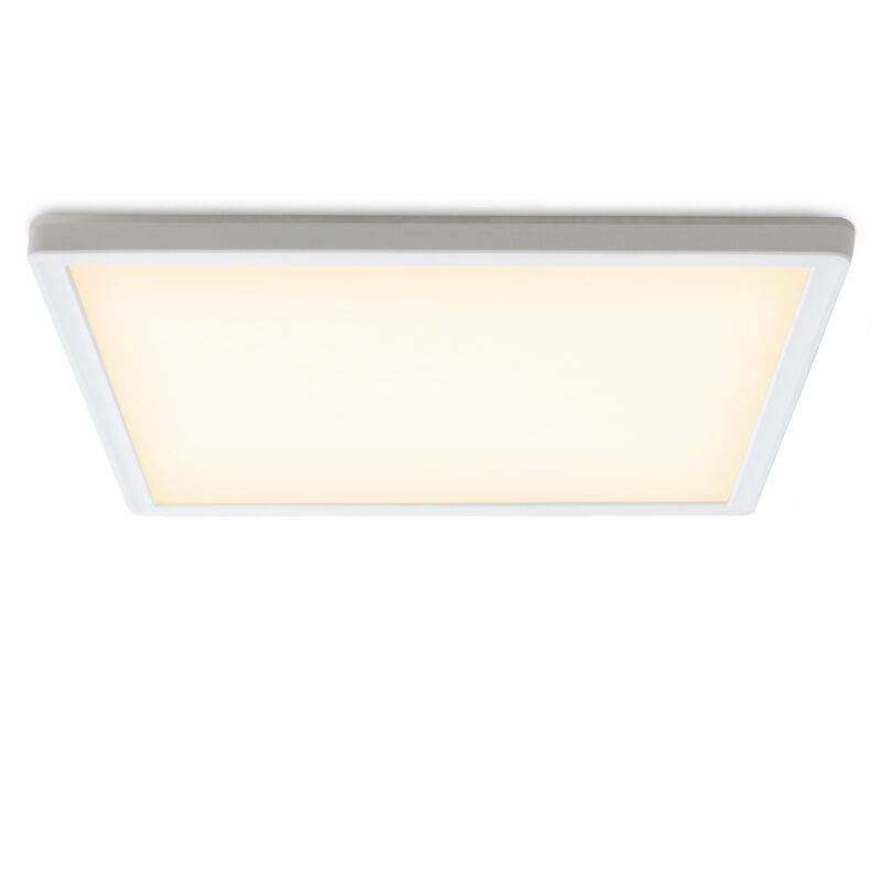 Plast plafond hvid, Shona, 18W, 3000K LED, 3 trins lysdæmper Plast plafond hvid, Shona, 18W, 3000K LED, 3 trins lysdæmper