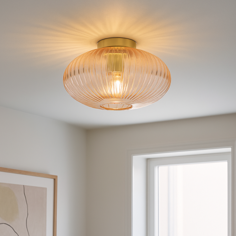 Design plafond lyserød, Charlois