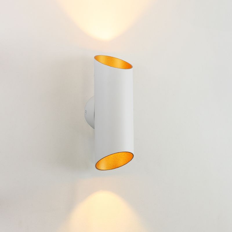 Modern væglampe hvid, Violet