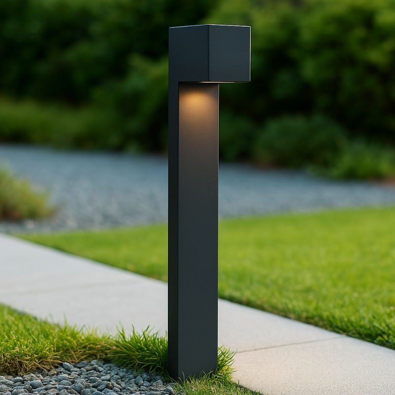 Modern udendørslampe sort, Corella, IP54