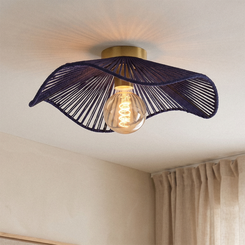 Japandi loftlampe messing, Annelot
