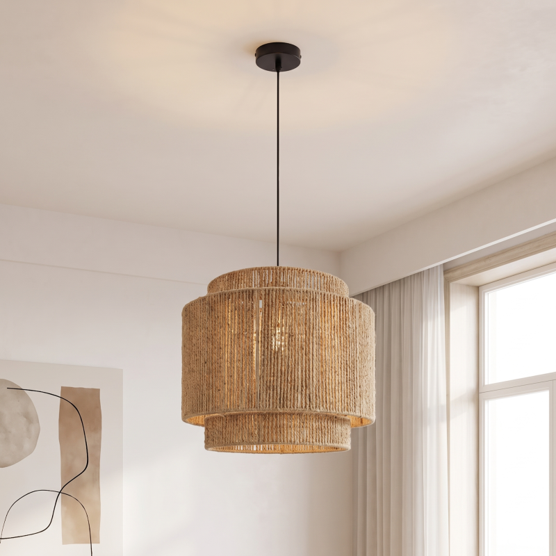 Japandi pendler lampe brun, Sanny Japandi pendler lampe brun, Sanny