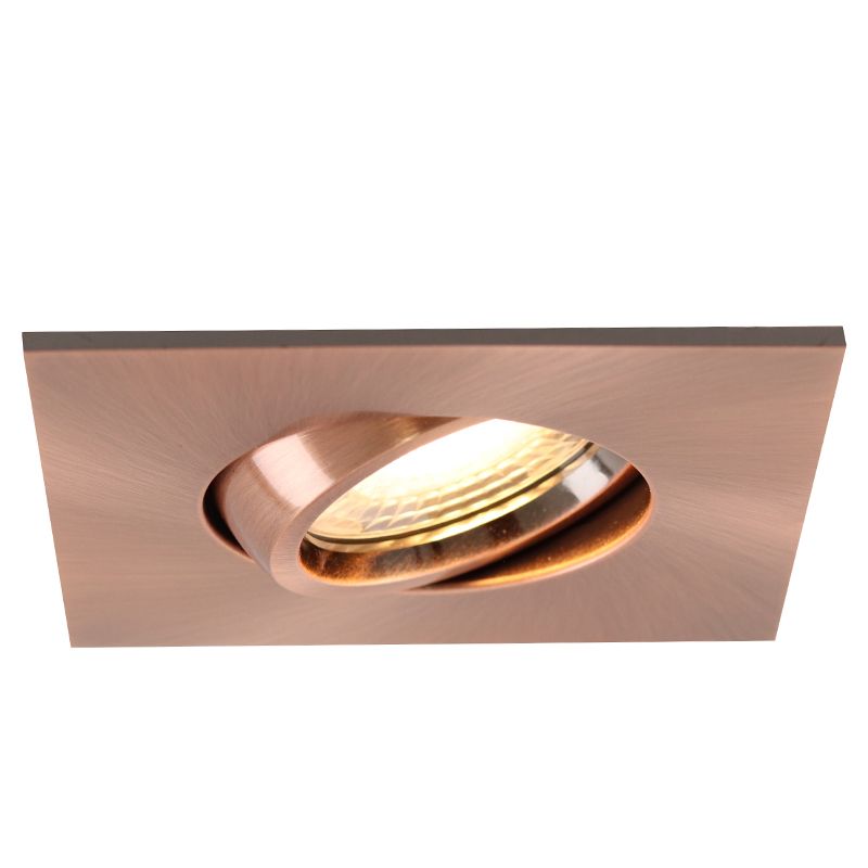 Modern indbygningsspot badeværelse kobber, Jill, IP44 Modern indbygningsspot badeværelse kobber, Jill, IP44