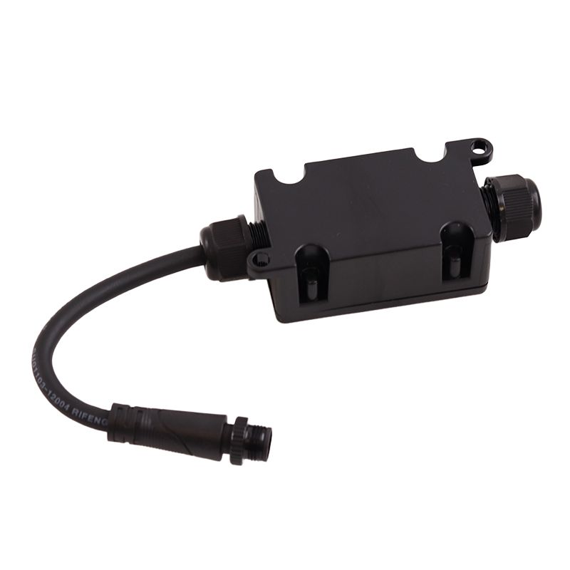 Olucia Connect kabel male 20 cm med tilslutningsboks, IP68 Olucia Connect kabel male 20 cm med tilslutningsboks, IP68