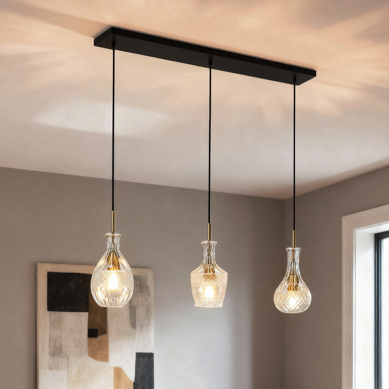 Design pendler lampe gennemsigtig, Danny Design pendler lampe gennemsigtig, Danny