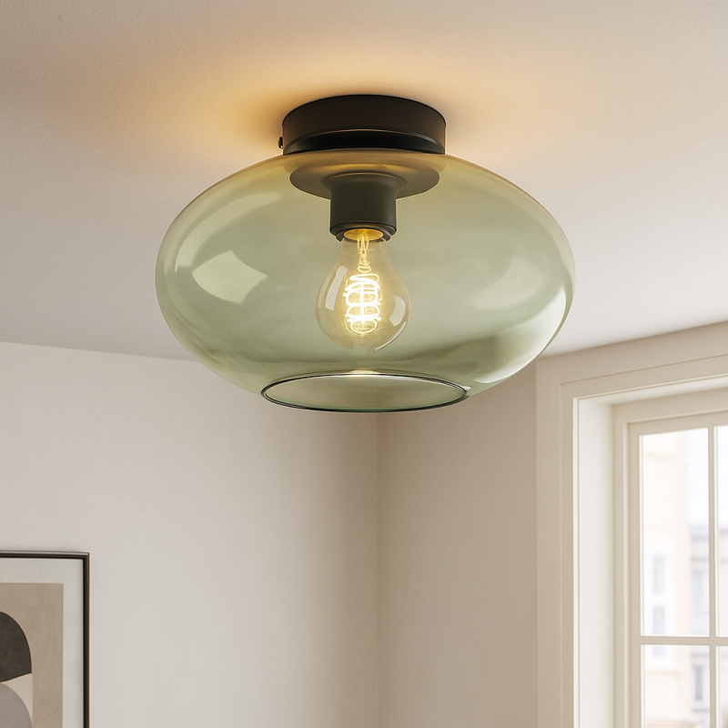 Design loftlampe grøn, Luca Design loftlampe grøn, Luca