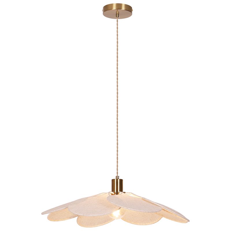 Rustik pendler lampe beige, Nena