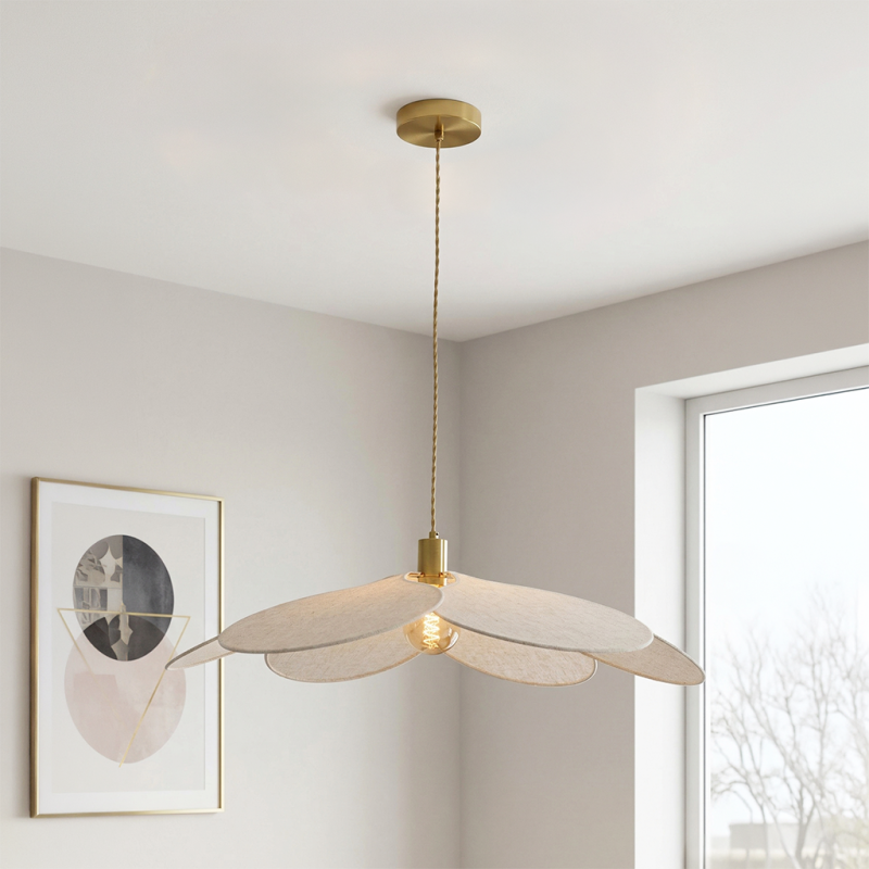Japandi pendler lampe beige, Nena Japandi pendler lampe beige, Nena