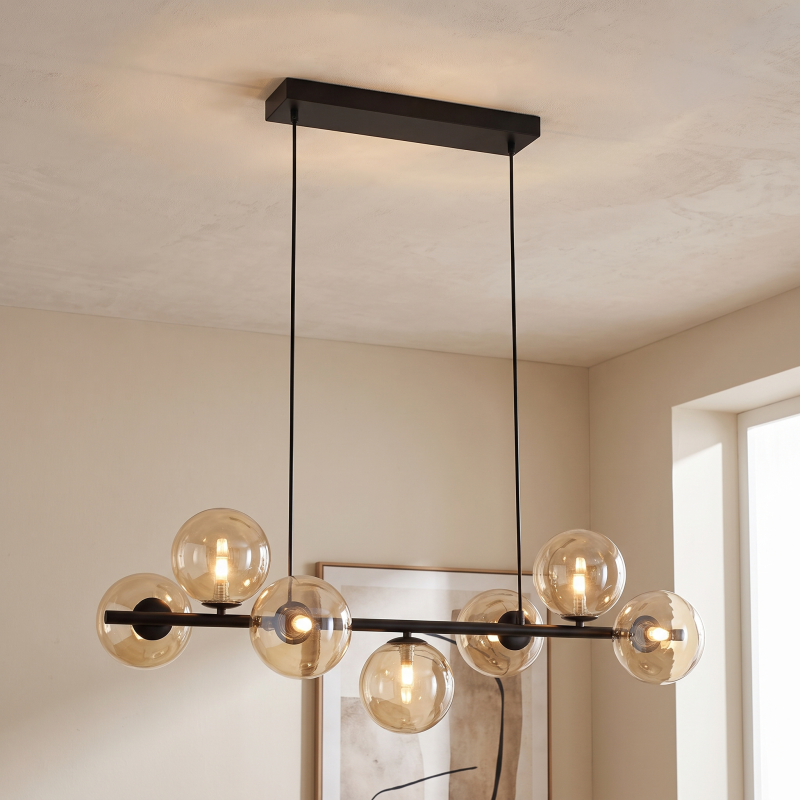Design pendler lampe rav, Remo
