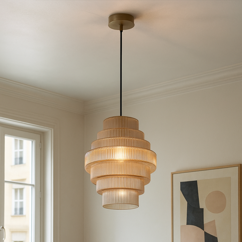 Retro pendler lampe rav, Paris Retro pendler lampe rav, Paris