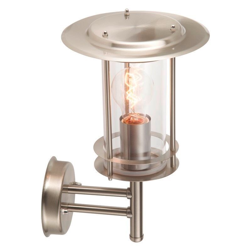 Metal udendørslampe krom, Shamayra, IP44 Metal udendørslampe krom, Shamayra, IP44