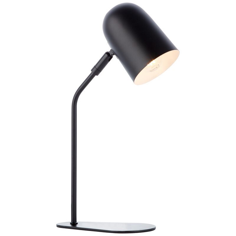 Modern bordlampe sort, Lukas, med brytare Modern bordlampe sort, Lukas, med brytare