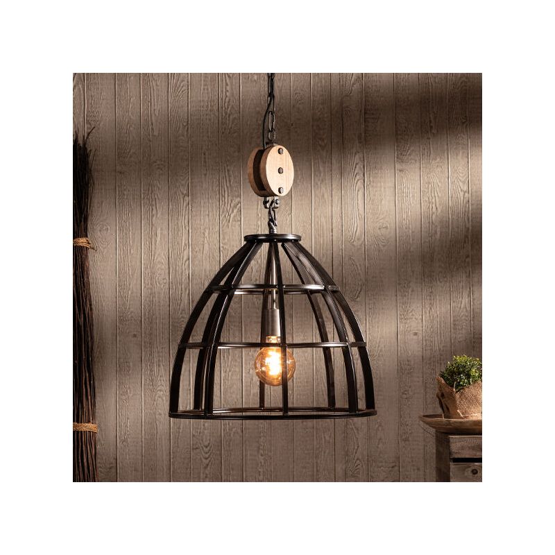 Industri pendler lampe sort, Esmee