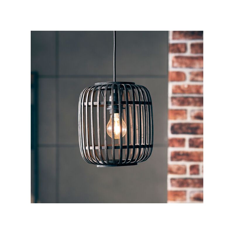 Træ pendler lampe sort, Brain Træ pendler lampe sort, Brain