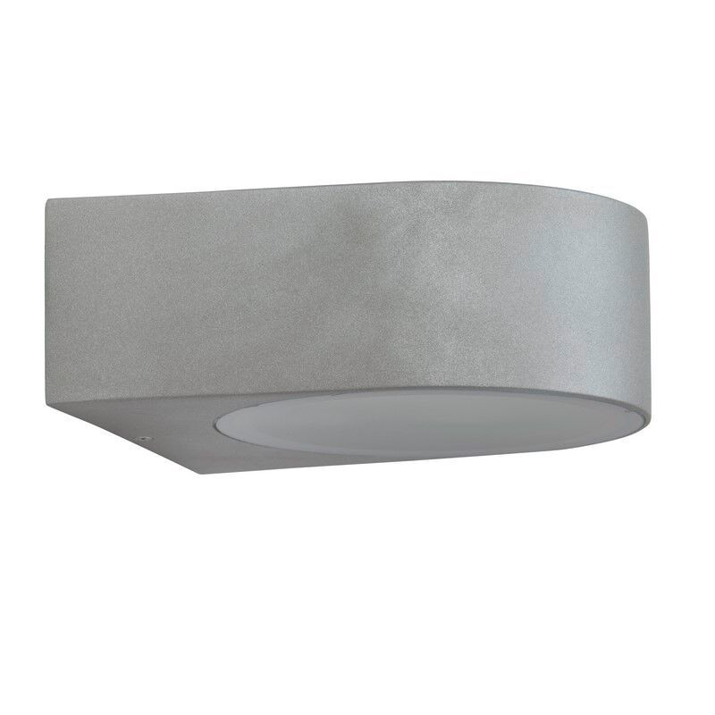 Metal udendørslampe grå, Alicha, IP44