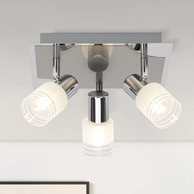 Metal loftspot krom, Blake, 28W, 2700K LED Metal loftspot krom, Blake, 28W, 2700K LED