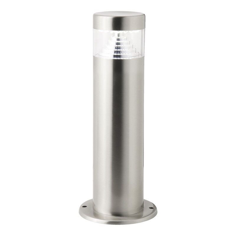 Plast udendørslampe krom, Samuel, 1W, 6500K LED, IP44