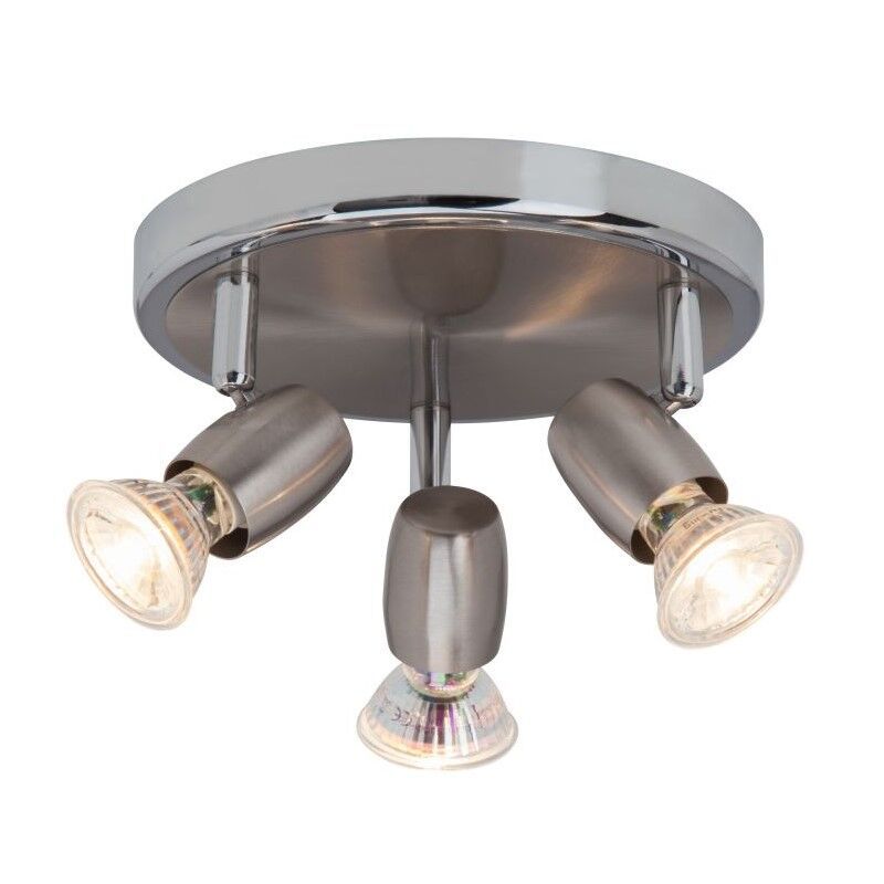 Metal loftspot krom, Wietse, 7W, 3000K LED