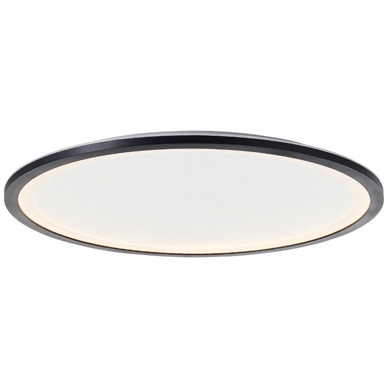 Modern LED panel loftlampe sort, Yamal, 36W, varm til kold hvid justerbar LED, med fjärrkontroll Modern LED panel loftlampe sort, Yamal, 36W, varm til kold hvid justerbar LED, med fjärrkontroll