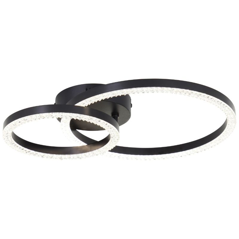 Design loftlampe sort, Maladon, 20W, 4000K LED Design loftlampe sort, Maladon, 20W, 4000K LED