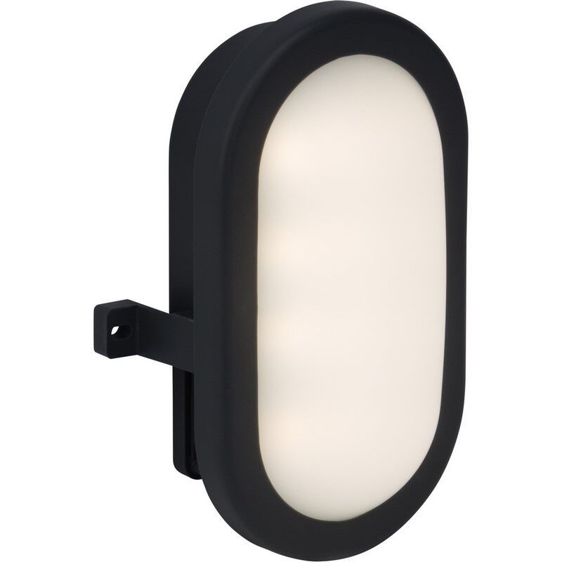Plast udendørslampe antracit, Jeja, 6W, 4000K LED, IP65