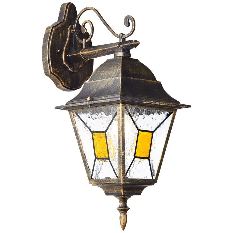 Klassisk udendørslampe rustfarvet, Levinus, IP44 Klassisk udendørslampe rustfarvet, Levinus, IP44