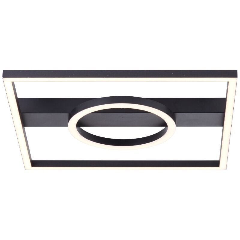 Design plafond sort, Konrad, 20W, 3000K LED Design plafond sort, Konrad, 20W, 3000K LED