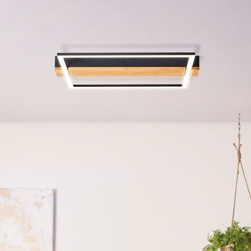 Træ plafond sort, Fannie, 24W, 3000K LED