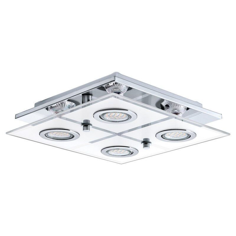 Krom modern plafond glas, Lusie