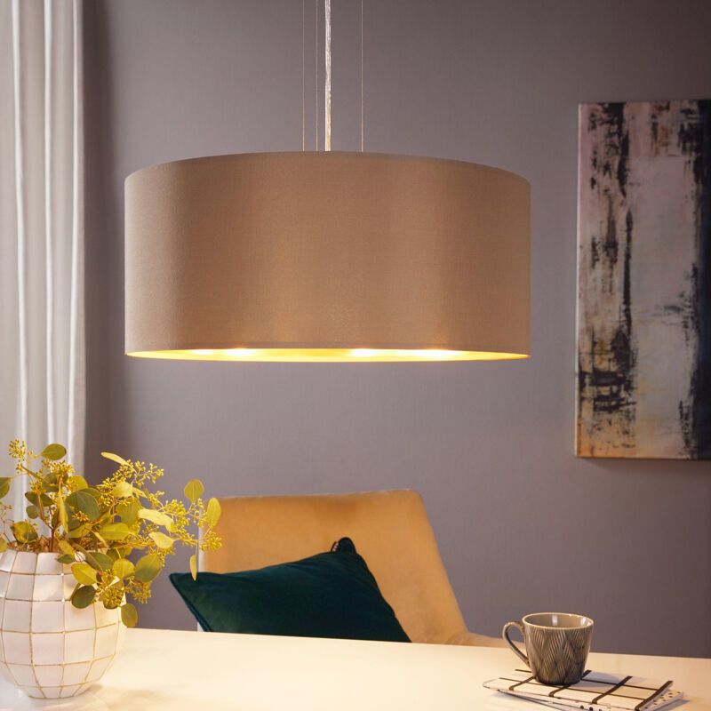 Guld modern pendler lampe stof, Terme
