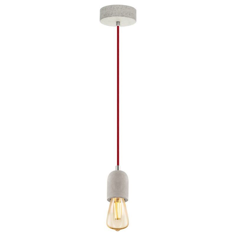 Grå vintage pendler lampe metal, Christel Grå vintage pendler lampe metal, Christel
