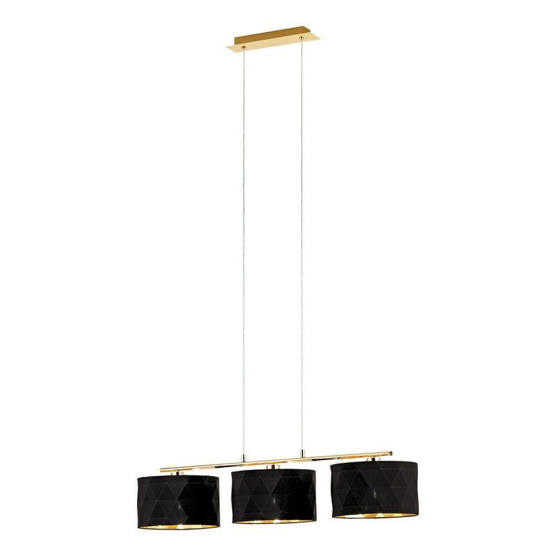 Sort design pendler lampe stof, Wessel Sort design pendler lampe stof, Wessel