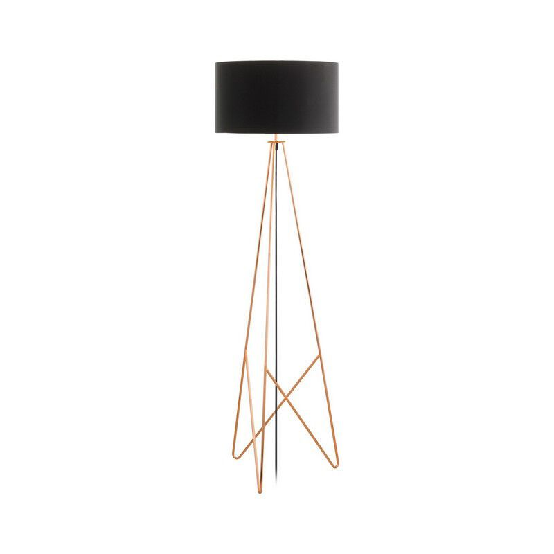 Kobber design gulv lampe metal, Viola, med brytare Kobber design gulv lampe metal, Viola, med brytare