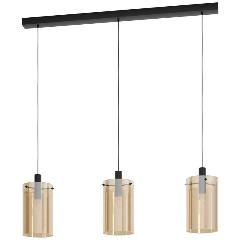 Rav modern pendler lampe glas, Ritesh