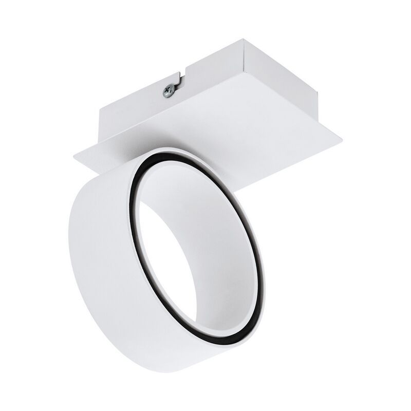 Krom modern loftspot aluminium, Gabi, 5W, 3000K LED